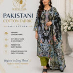 Pakistani Cotton Fabric Three Pieces