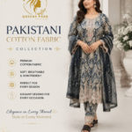 Pakistani Cotton Fabric Three Pieces