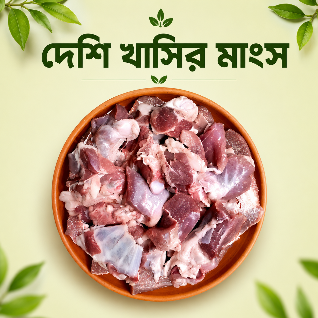 ChatGPT Image Aug 12, 2026, 01_50_15 PM 🥩 দেশি খাসির মাংস — ১ কেজি - Image 1